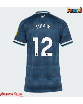 Newcastle United Malick Thiaw #12 Tricou Fotbal Replică 2026-27 Femei Deplasare Newcastle United Malick Thiaw #12 Tricou Fotbal Replică 2026-27 Femei Deplasare